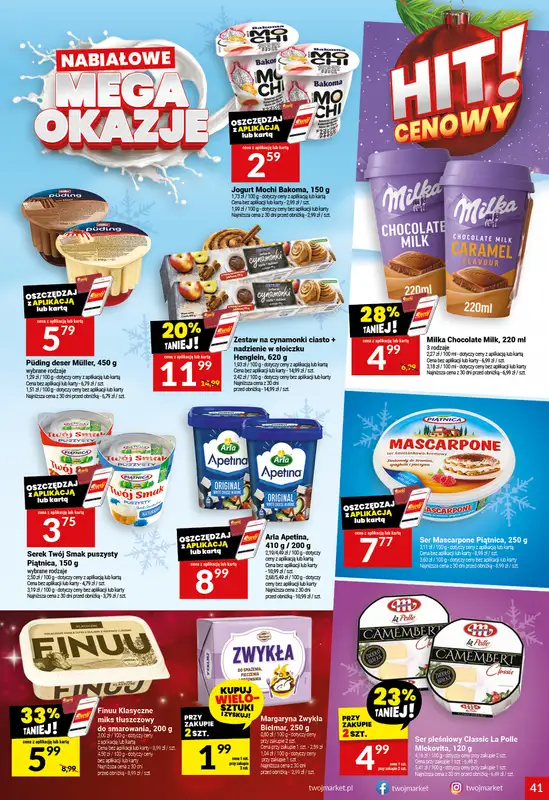 Twój Market - gazetka promocyjna Gazetka od środy 03.12 do wtorku 09.12 - strona 41