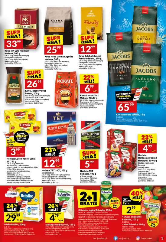 Twój Market - gazetka promocyjna Gazetka od środy 03.12 do wtorku 09.12 - strona 3