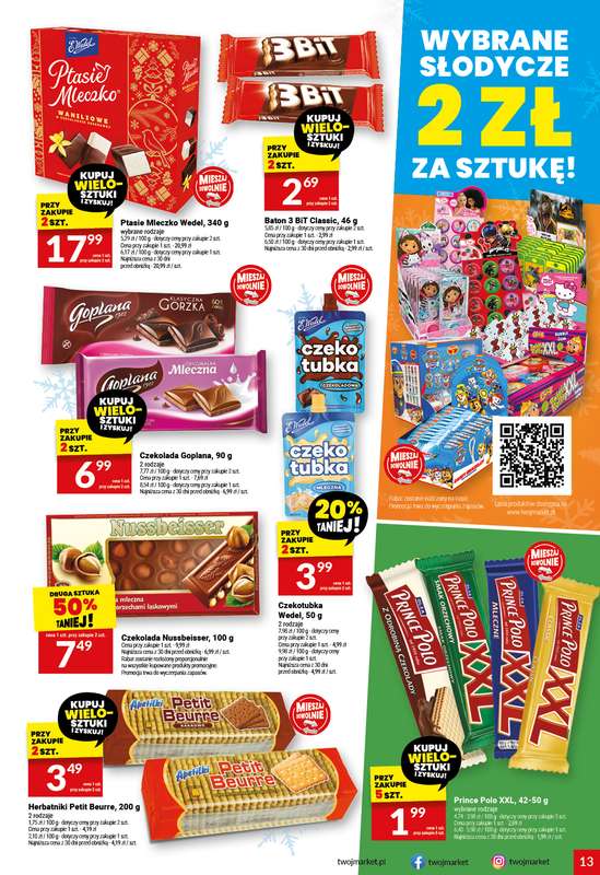 Twój Market - gazetka promocyjna Gazetka od środy 03.12 do wtorku 09.12 - strona 13