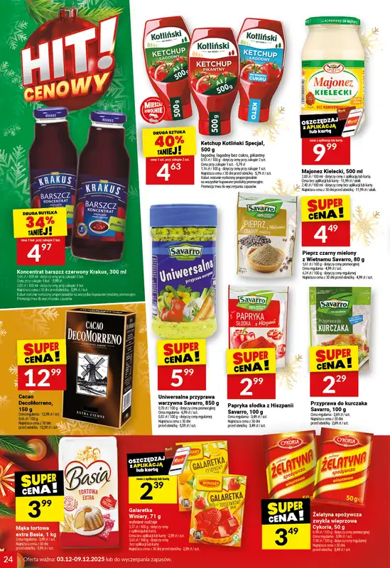 Twój Market - gazetka promocyjna Gazetka od środy 03.12 do wtorku 09.12 - strona 24