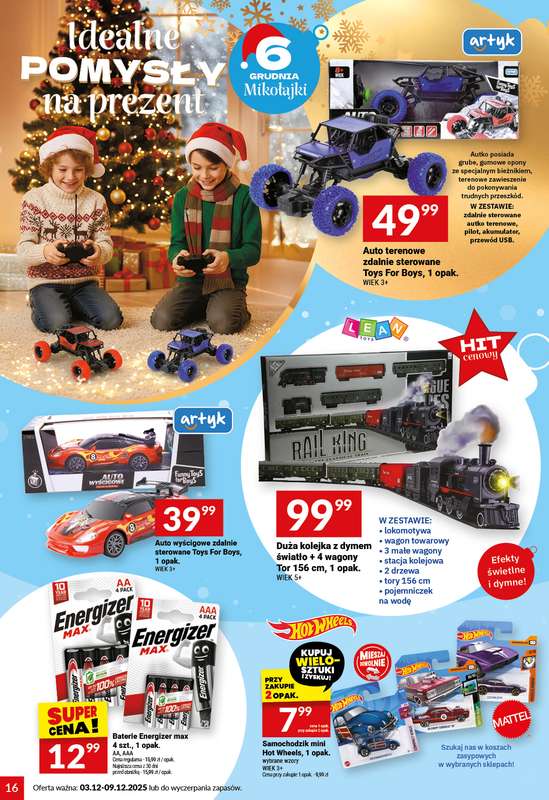 Twój Market - gazetka promocyjna Gazetka od środy 03.12 do wtorku 09.12 - strona 16