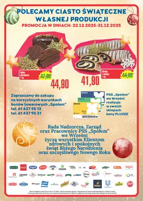 Społem - Blisko i Korzystnie - gazetka promocyjna Gazetka PSS Września od piątku 05.12 do środy 31.12 - strona 8