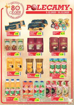 Społem - Blisko i Korzystnie - gazetka promocyjna Gazetka PSS Września od piątku 05.12 do środy 31.12