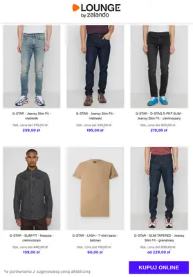 Lounge by Zalando - gazetka promocyjna Do -76%  G-Star - Mężczyźni od wtorku 02.12 do piątku 05.12 - strona 7