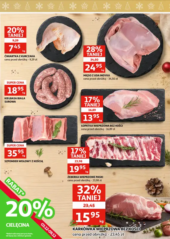Auchan - gazetka promocyjna Gazetka Racibórz I Świąteczne przyGOTOWANIE od środy 03.12 do wtorku 09.12 - strona 7