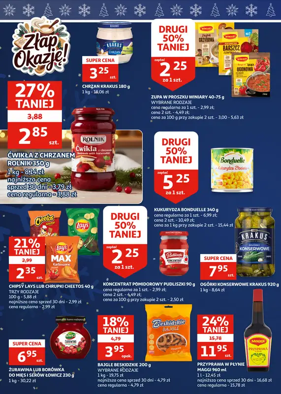 Auchan - gazetka promocyjna Gazetka Racibórz I Świąteczne przyGOTOWANIE od środy 03.12 do wtorku 09.12 - strona 18