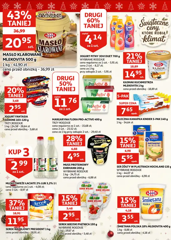Auchan - gazetka promocyjna Gazetka Racibórz I Świąteczne przyGOTOWANIE od środy 03.12 do wtorku 09.12 - strona 14