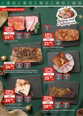 Auchan - gazetka promocyjna Gazetka Racibórz I Świąteczne przyGOTOWANIE od środy 03.12 do wtorku 09.12 - strona 4