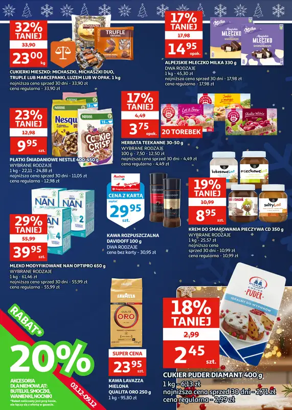 Auchan - gazetka promocyjna Gazetka Racibórz I Świąteczne przyGOTOWANIE od środy 03.12 do wtorku 09.12 - strona 19