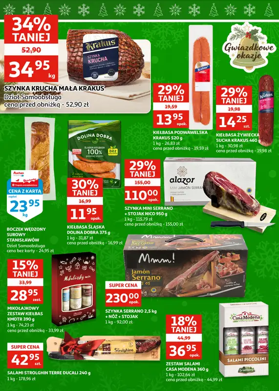 Auchan - gazetka promocyjna Gazetka Racibórz I Świąteczne przyGOTOWANIE od środy 03.12 do wtorku 09.12 - strona 16