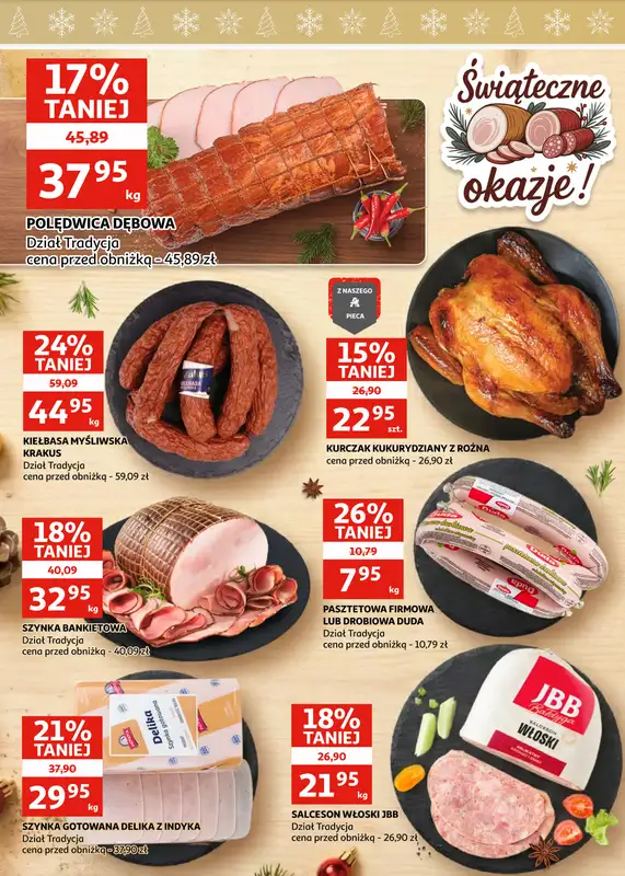 Auchan - gazetka promocyjna Gazetka Racibórz I Świąteczne przyGOTOWANIE od środy 03.12 do wtorku 09.12 - strona 6