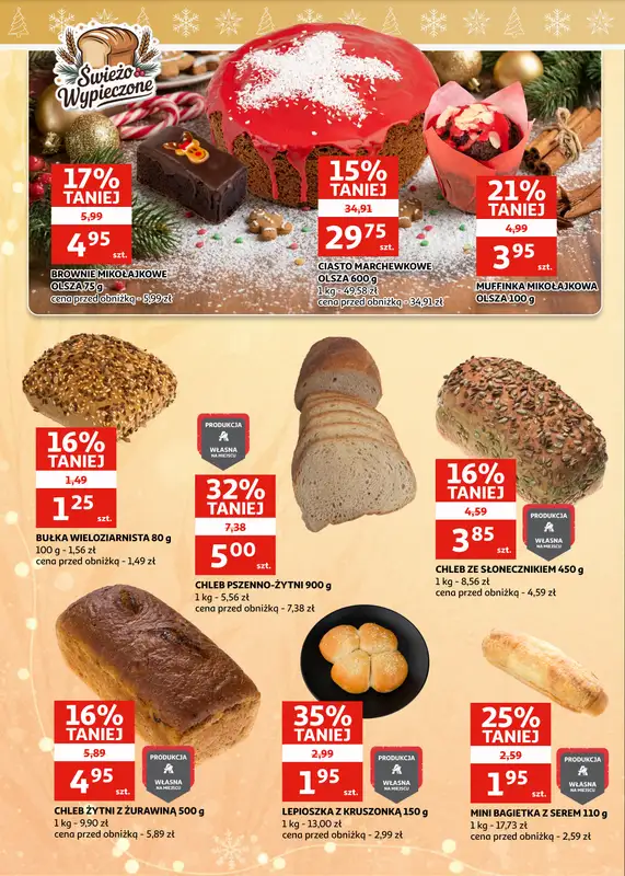 Auchan - gazetka promocyjna Gazetka Racibórz I Świąteczne przyGOTOWANIE od środy 03.12 do wtorku 09.12 - strona 12