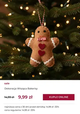 home&you - gazetka promocyjna Bombki i zawieszki na choinkę SALE od wtorku 02.12 do wtorku 09.12 - strona 9