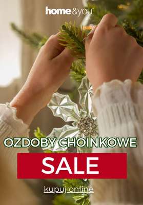 home&you - gazetka promocyjna Bombki i zawieszki na choinkę SALE od wtorku 02.12 do wtorku 09.12