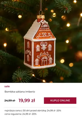 home&you - gazetka promocyjna Bombki i zawieszki na choinkę SALE od wtorku 02.12 do wtorku 09.12 - strona 6