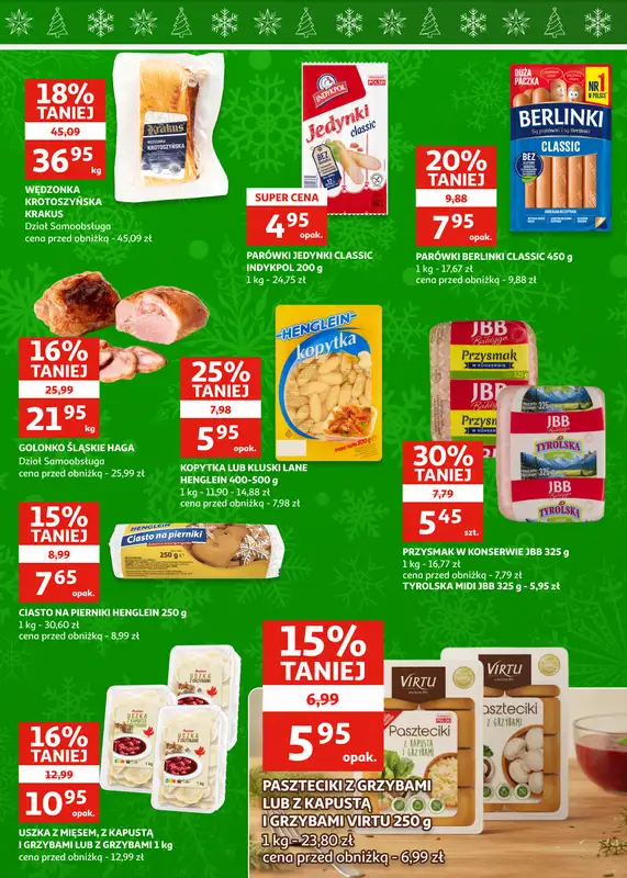 Auchan - gazetka promocyjna Gazetka Zielona Góra I Świąteczne przyGOTOWANIE od środy 03.12 do wtorku 09.12 - strona 17