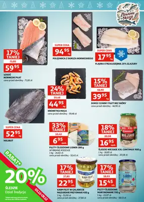 Auchan - gazetka promocyjna Gazetka Zielona Góra I Świąteczne przyGOTOWANIE od środy 03.12 do wtorku 09.12 - strona 8