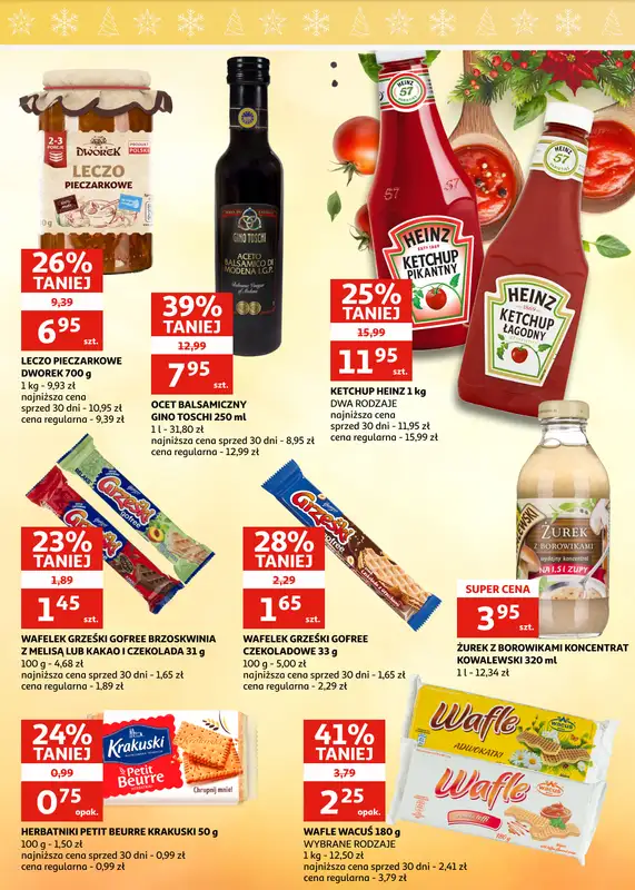Auchan - gazetka promocyjna Gazetka Zielona Góra I Świąteczne przyGOTOWANIE od środy 03.12 do wtorku 09.12 - strona 20