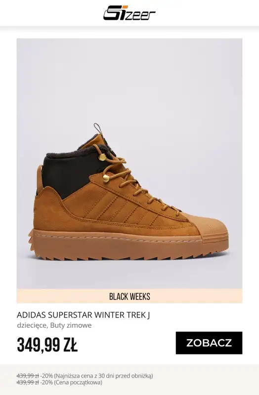 BEST SALE - gazetka promocyjna Sizeer | Do -45% BLACK WEEKS   - strona 4