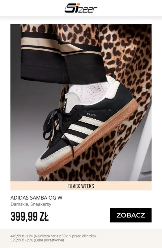 BEST SALE - gazetka promocyjna Sizeer | Do -45% BLACK WEEKS   - strona 10