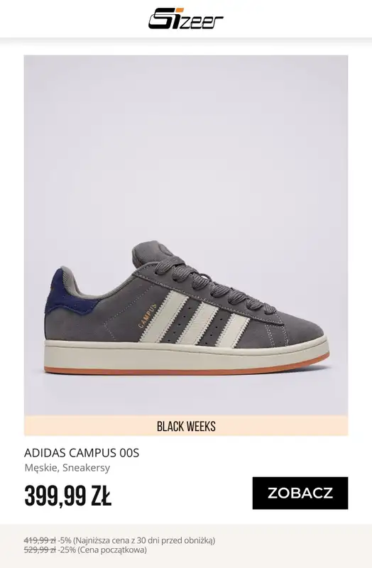 BEST SALE - gazetka promocyjna Sizeer | Do -45% BLACK WEEKS   - strona 7