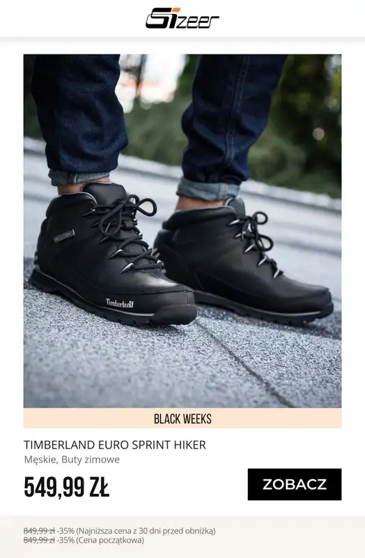 BEST SALE - gazetka promocyjna Sizeer | Do -45% BLACK WEEKS   - strona 6