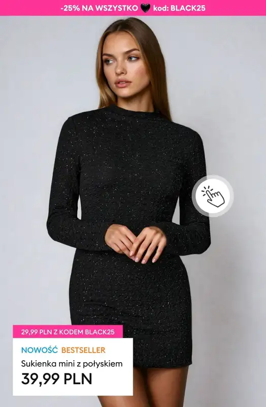 BEST SALE - gazetka promocyjna Sinsay | -25% na wszystko przy zakupie min. 4 szt.   - strona 9