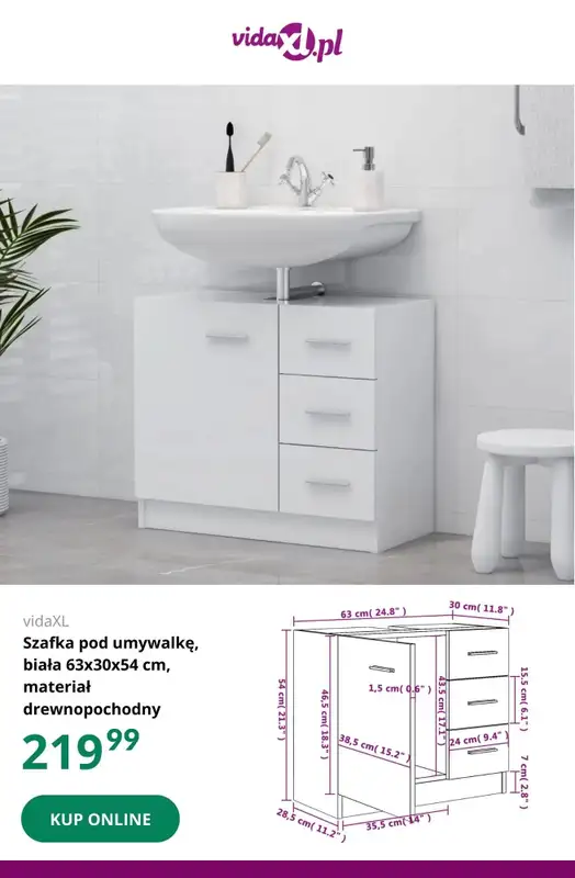 BEST SALE - gazetka promocyjna Vida XL | Do -20% na BLACK FRIDAY  do soboty 06.12 - strona 12