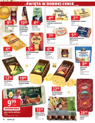 Leclerc - gazetka promocyjna Oferta E.Leclerc I Święta w dobrej cenie od wtorku 02.12 do niedzieli 14.12 - strona 8