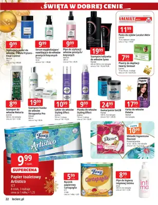 Leclerc - gazetka promocyjna Oferta E.Leclerc I Święta w dobrej cenie od wtorku 02.12 do niedzieli 14.12 - strona 22