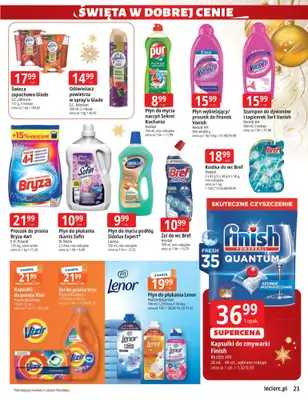Leclerc - gazetka promocyjna Oferta E.Leclerc I Święta w dobrej cenie od wtorku 02.12 do niedzieli 14.12 - strona 23
