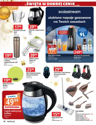 Leclerc - gazetka promocyjna Oferta E.Leclerc I Święta w dobrej cenie od wtorku 02.12 do niedzieli 14.12 - strona 20