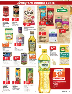 Leclerc - gazetka promocyjna Oferta E.Leclerc I Święta w dobrej cenie od wtorku 02.12 do niedzieli 14.12 - strona 17