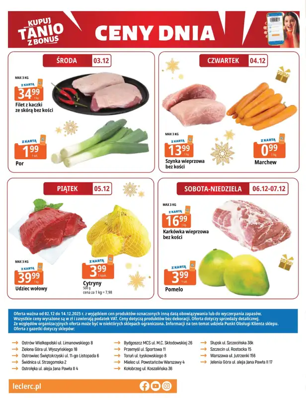 Leclerc - gazetka promocyjna Oferta E.Leclerc I Święta w dobrej cenie od wtorku 02.12 do niedzieli 14.12 - strona 24