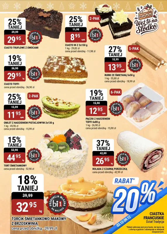 bi1 - gazetka promocyjna Gazetka Ełk I Świąteczne przyGOTOWANIE od środy 03.12 do wtorku 09.12 - strona 13