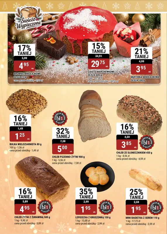 bi1 - gazetka promocyjna Gazetka Ełk I Świąteczne przyGOTOWANIE od środy 03.12 do wtorku 09.12 - strona 12