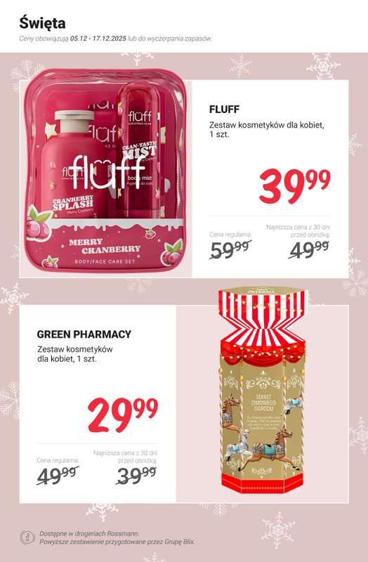 Rossmann - gazetka promocyjna MEGA promocje z nowej gazetki od piątku 05.12 do środy 17.12 - strona 10