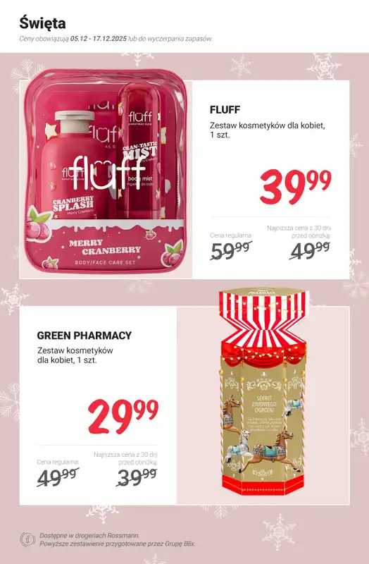 Rossmann - gazetka promocyjna MEGA promocje z nowej gazetki od piątku 05.12 do środy 17.12 - strona 10