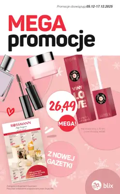 Rossmann - gazetka promocyjna MEGA promocje z nowej gazetki od piątku 05.12 do środy 17.12