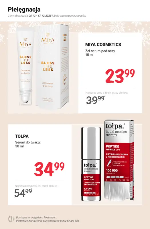 Rossmann - gazetka promocyjna MEGA promocje z nowej gazetki od piątku 05.12 do środy 17.12 - strona 9