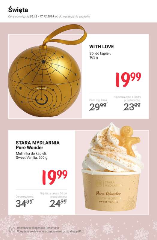 Rossmann - gazetka promocyjna MEGA promocje z nowej gazetki od piątku 05.12 do środy 17.12 - strona 11