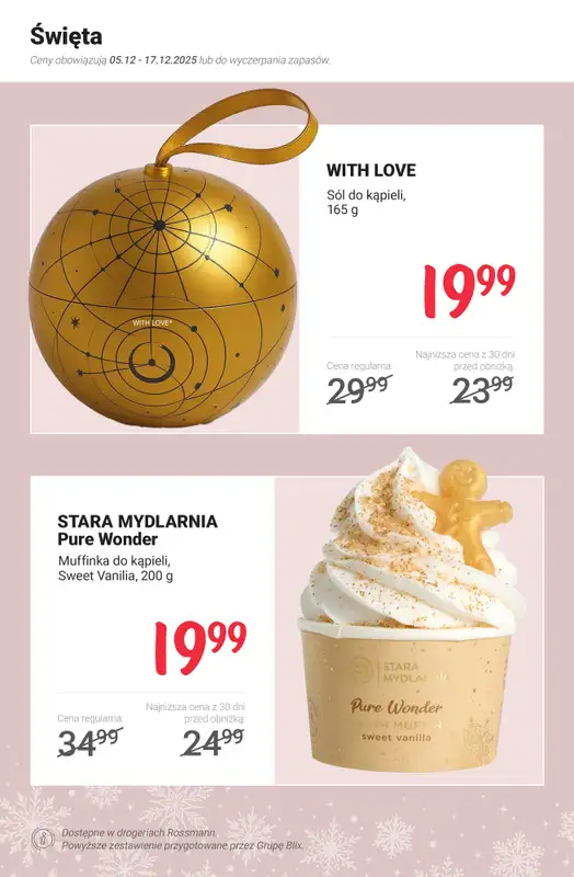Rossmann - gazetka promocyjna MEGA promocje z nowej gazetki od piątku 05.12 do środy 17.12 - strona 11