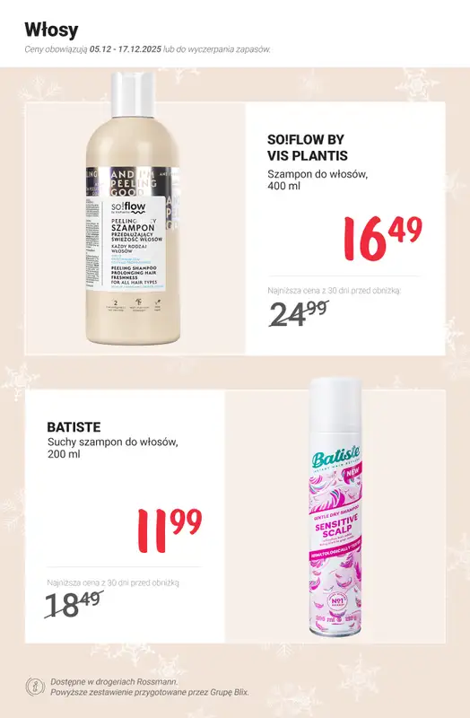 Rossmann - gazetka promocyjna MEGA promocje z nowej gazetki od piątku 05.12 do środy 17.12 - strona 4