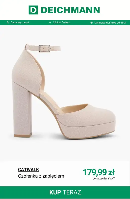 Deichmann - gazetka promocyjna Buty na specjalne okazje od wtorku 02.12  - strona 12