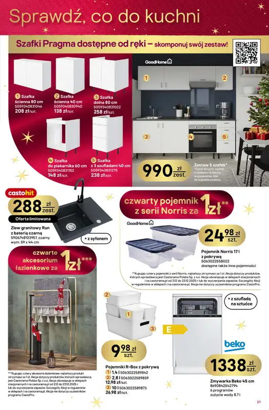 Castorama - gazetka promocyjna Święta od środy 03.12 do wtorku 23.12 - strona 21