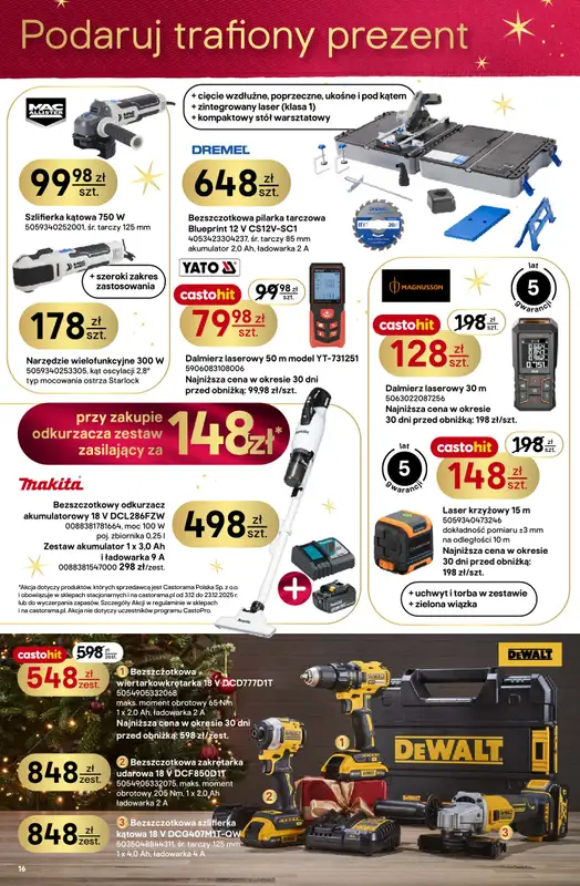 Castorama - gazetka promocyjna Święta od środy 03.12 do wtorku 23.12 - strona 16