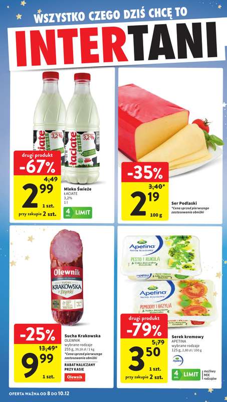 Intermarche - gazetka promocyjna Gazetka od czwartku 04.12 do środy 10.12 - strona 54