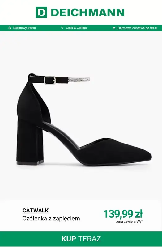 Prezenty - gazetka promocyjna Deichmann | Szpilki na Święta od wtorku 02.12  - strona 8