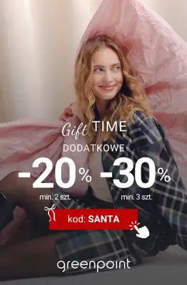 Greenpoint - gazetka promocyjna -30% na WSZYSTKO przy zakupie 3 sztuk od wtorku 02.12 