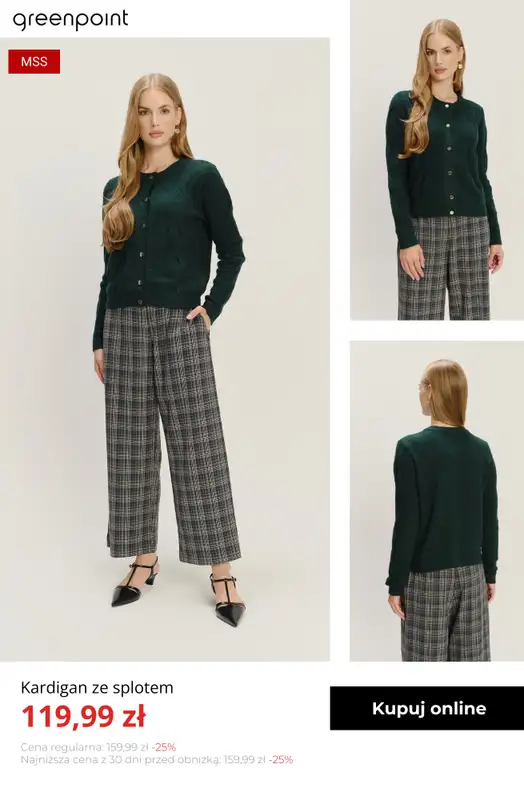 Greenpoint - gazetka promocyjna -30% na WSZYSTKO przy zakupie 3 sztuk od wtorku 02.12  - strona 4